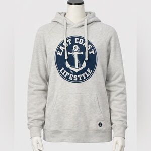 East Coast Lifestyle Gray Hoodie